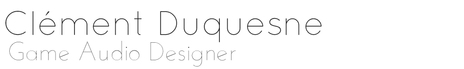 Clément Duquesne – Portfolio